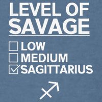 Sagittarius Merch Funny Cute Sagittarius Zodiac Design Garment-Dyed Sweatshirt