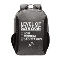 Sagittarius Merch Funny Cute Sagittarius Zodiac Design Vector Backpack