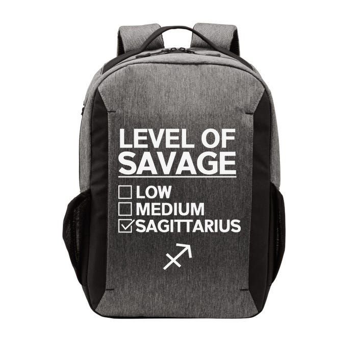 Sagittarius Merch Funny Cute Sagittarius Zodiac Design Vector Backpack