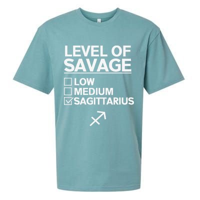 Sagittarius Merch Funny Cute Sagittarius Zodiac Design Sueded Cloud Jersey T-Shirt