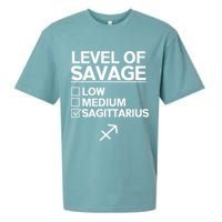 Sagittarius Merch Funny Cute Sagittarius Zodiac Design Sueded Cloud Jersey T-Shirt