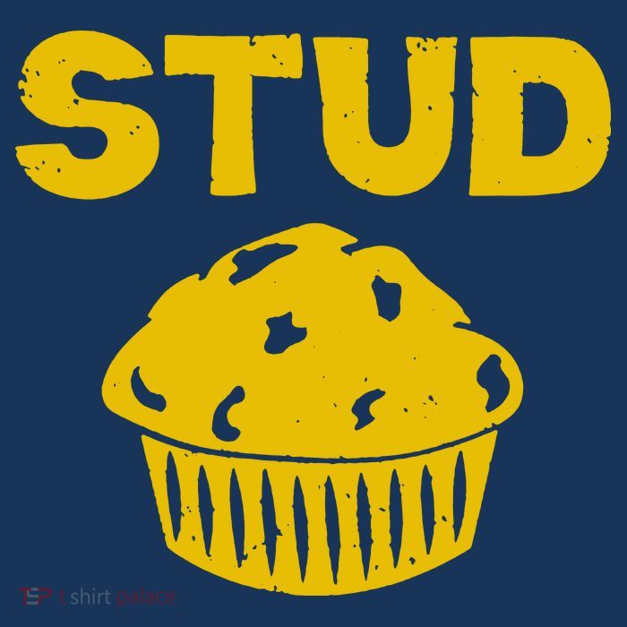 Stud Muffin Funny Drawstring Bag