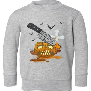 Safety Manager Funny Halloween Party Toddler Sweatshirt