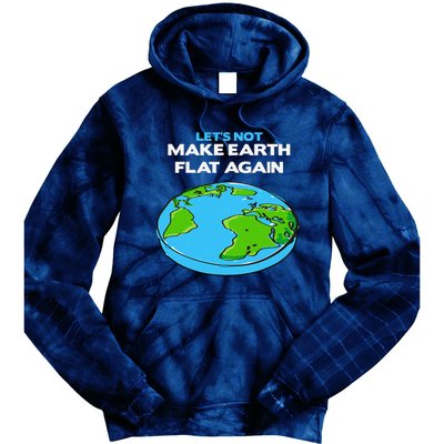 Science March Flat Earth Day Scientists Anti Trump Tie Dye Hoodie