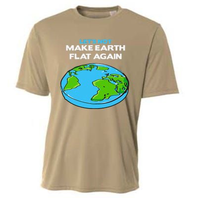 Science March Flat Earth Day Scientists Anti Trump Cooling Performance Crew T-Shirt