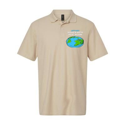 Science March Flat Earth Day Scientists Anti Trump Softstyle Adult Sport Polo