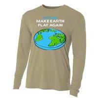 Science March Flat Earth Day Scientists Anti Trump Cooling Performance Long Sleeve Crew