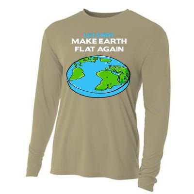 Science March Flat Earth Day Scientists Anti Trump Cooling Performance Long Sleeve Crew