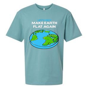 Science March Flat Earth Day Scientists Anti Trump Sueded Cloud Jersey T-Shirt