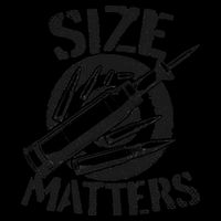 Size Matters funny military joke tanker army ammunition 16oz Travel Tumbler