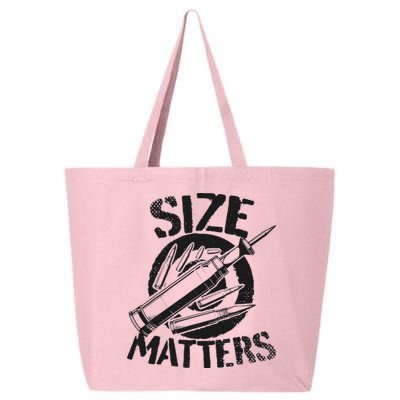 Size Matters funny military joke tanker army ammunition 25L Jumbo Tote