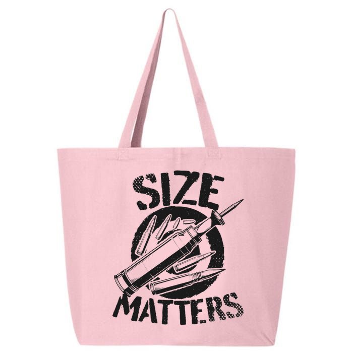 Size Matters funny military joke tanker army ammunition 25L Jumbo Tote