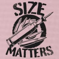 Size Matters funny military joke tanker army ammunition 25L Jumbo Tote