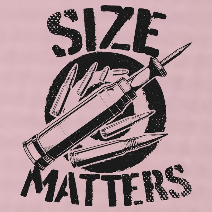 Size Matters funny military joke tanker army ammunition 25L Jumbo Tote