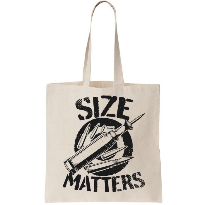 Size Matters funny military joke tanker army ammunition Bag