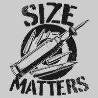 Size Matters funny military joke tanker army ammunition Tie-Dye T-Shirt