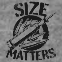 Size Matters funny military joke tanker army ammunition 7-Panel Snapback Hat
