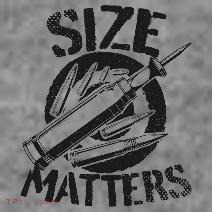 Size Matters funny military joke tanker army ammunition Sustainable Beanie