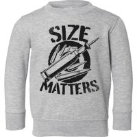 Size Matters funny military joke tanker army ammunition Toddler Sweatshirt