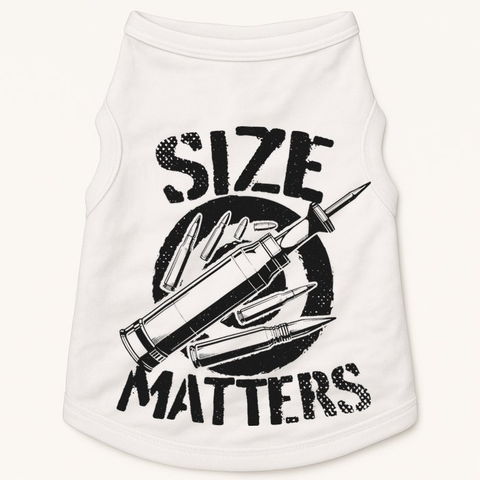 Size Matters funny military joke tanker army ammunition Doggie Tank