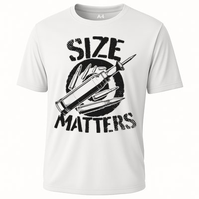 Size Matters funny military joke tanker army ammunition Performance Shirt