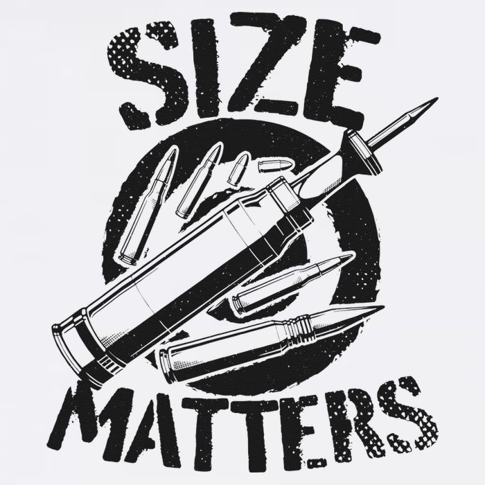 Size Matters funny military joke tanker army ammunition Performance Shirt