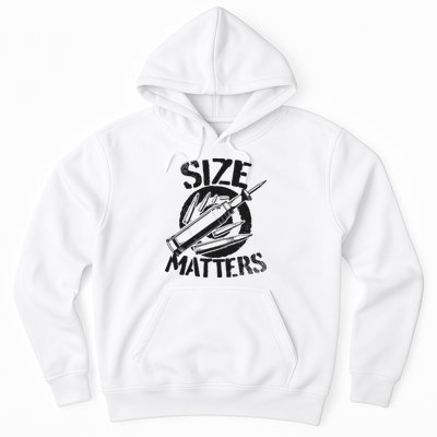 Size Matters funny military joke tanker army ammunition Hoodie