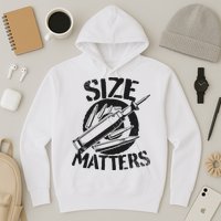 Size Matters funny military joke tanker army ammunition Hoodie