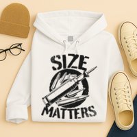 Size Matters funny military joke tanker army ammunition Hoodie