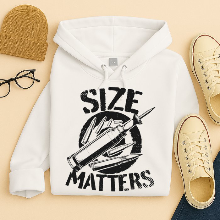 Size Matters funny military joke tanker army ammunition Hoodie