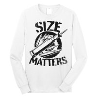 Size Matters funny military joke tanker army ammunition Long Sleeve Shirt
