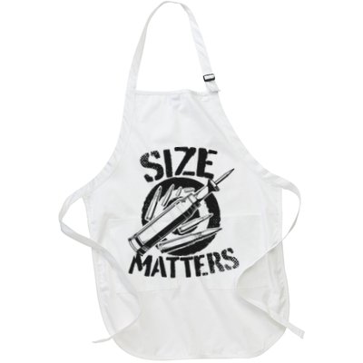 Size Matters funny military joke tanker army ammunition Apron