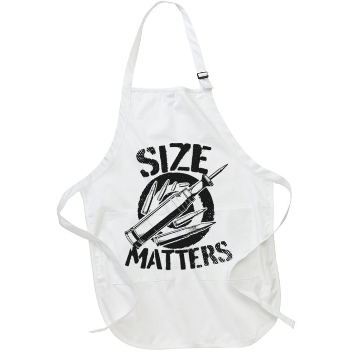 Size Matters funny military joke tanker army ammunition Apron