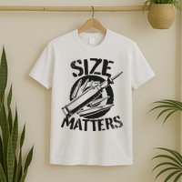 Size Matters funny military joke tanker army ammunition T-Shirt