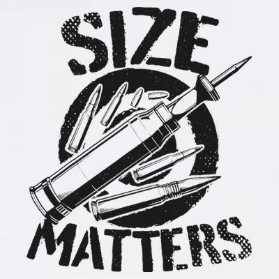Size Matters funny military joke tanker army ammunition T-Shirt