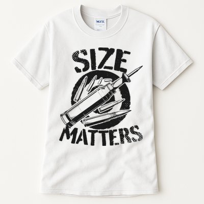 Size Matters funny military joke tanker army ammunition Tall T-Shirt