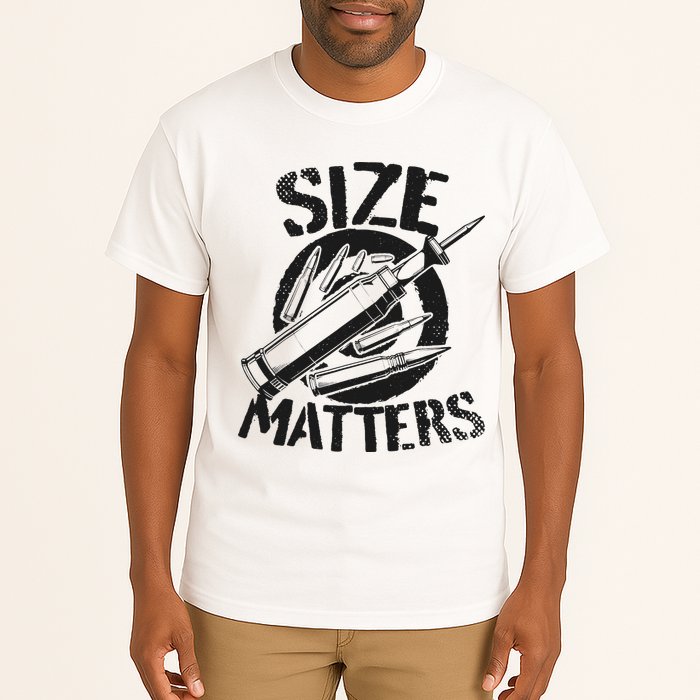 Size Matters funny military joke tanker army ammunition Tall T-Shirt