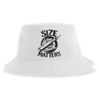 Size Matters funny military joke tanker army ammunition Sustainable Bucket Hat