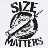 Size Matters funny military joke tanker army ammunition Sustainable Bucket Hat