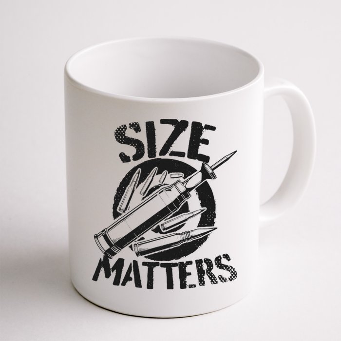 Size Matters funny military joke tanker army ammunition Mug