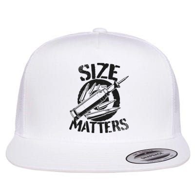 Size Matters funny military joke tanker army ammunition Flatbill Hat