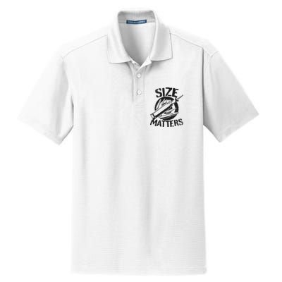 Size Matters funny military joke tanker army ammunition Dry Zone Grid Polo