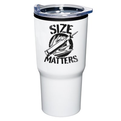 Size Matters funny military joke tanker army ammunition Tumbler