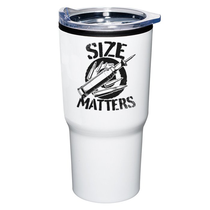 Size Matters funny military joke tanker army ammunition Tumbler