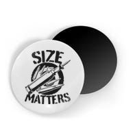 Size Matters funny military joke tanker army ammunition Magnet