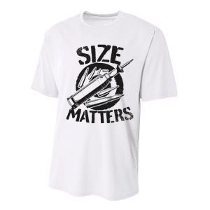 Size Matters funny military joke tanker army ammunition Performance Sprint T-Shirt