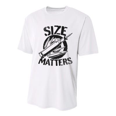 Size Matters funny military joke tanker army ammunition Youth Performance Sprint T-Shirt