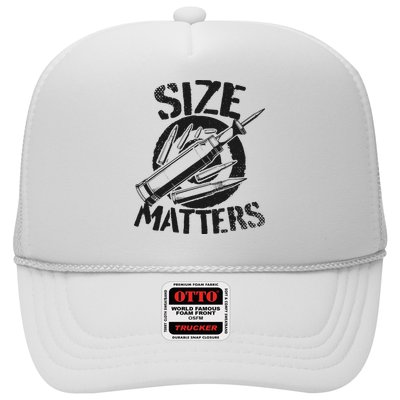 Size Matters funny military joke tanker army ammunition Trucker Hat
