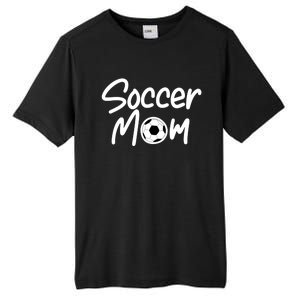 Soccer Mom For Soccer Mama Gift Tall Fusion ChromaSoft Performance T-Shirt