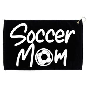 Soccer Mom For Soccer Mama Gift Grommeted Golf Towel